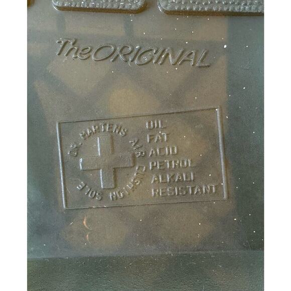 DR. MARTENS AirWair Unisex Vegan Black Oxford Shoes Air Cushion Men 7 Women 8 - Picture 12 of 13